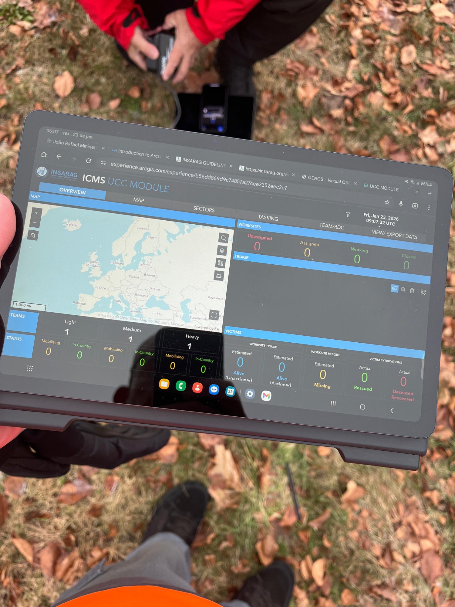 ICMS tablet